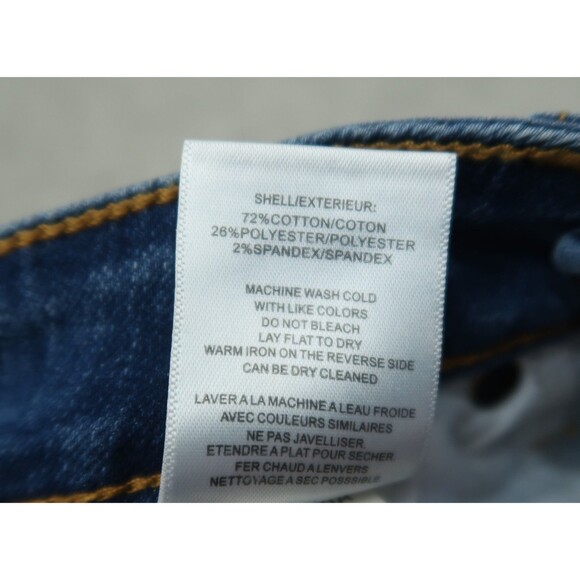 VIGOSS Jeans Women's Size 29 Mid-Rise Ace Straight Denim 29" Inseam Distressed - Picture 11 of 16